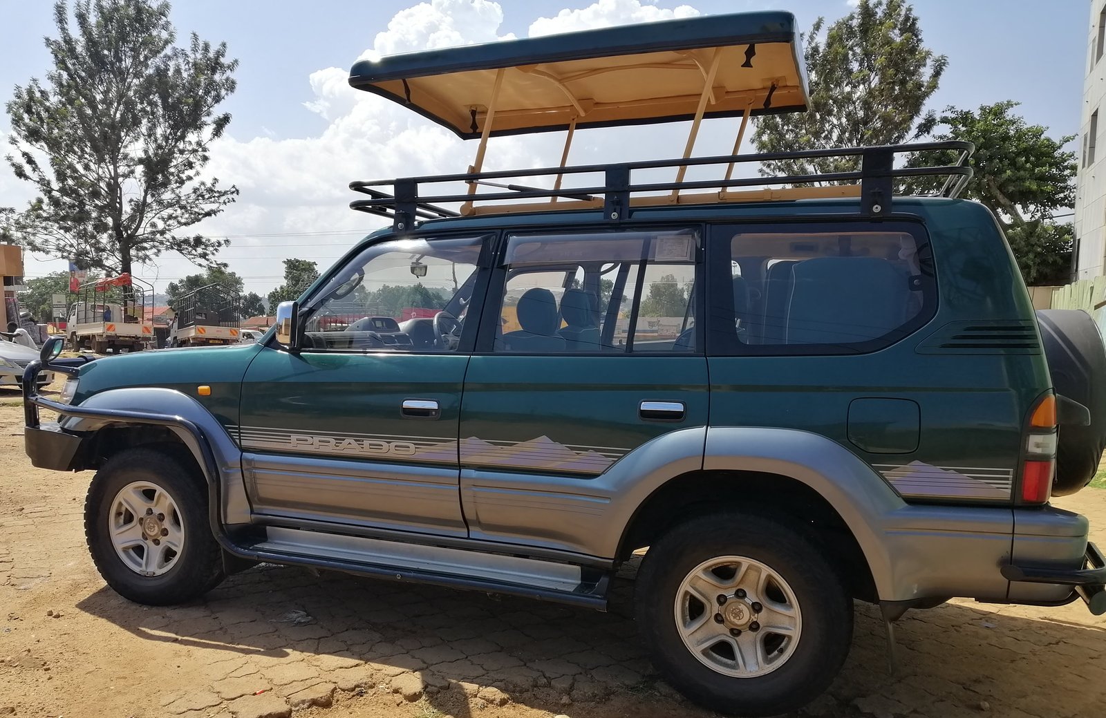 Land Cruiser Prado TX is one of the most trusted vehicles for self-drive and guided tours